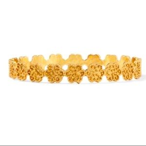 Julie Vos Hallmark bangle NWT 24k